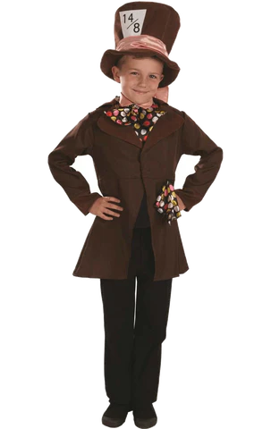 Childrens little mad hatter costume